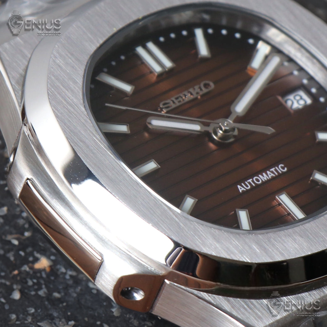 Seiko Mod Nautilus | Montre Mod Nautilus | GENIUS MODDING