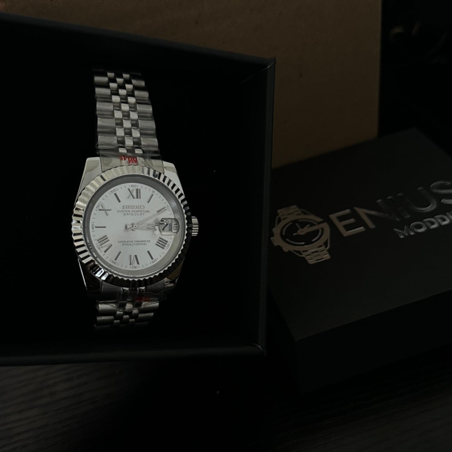 MOD DATEJUST | ROMAN | SILVER GREY