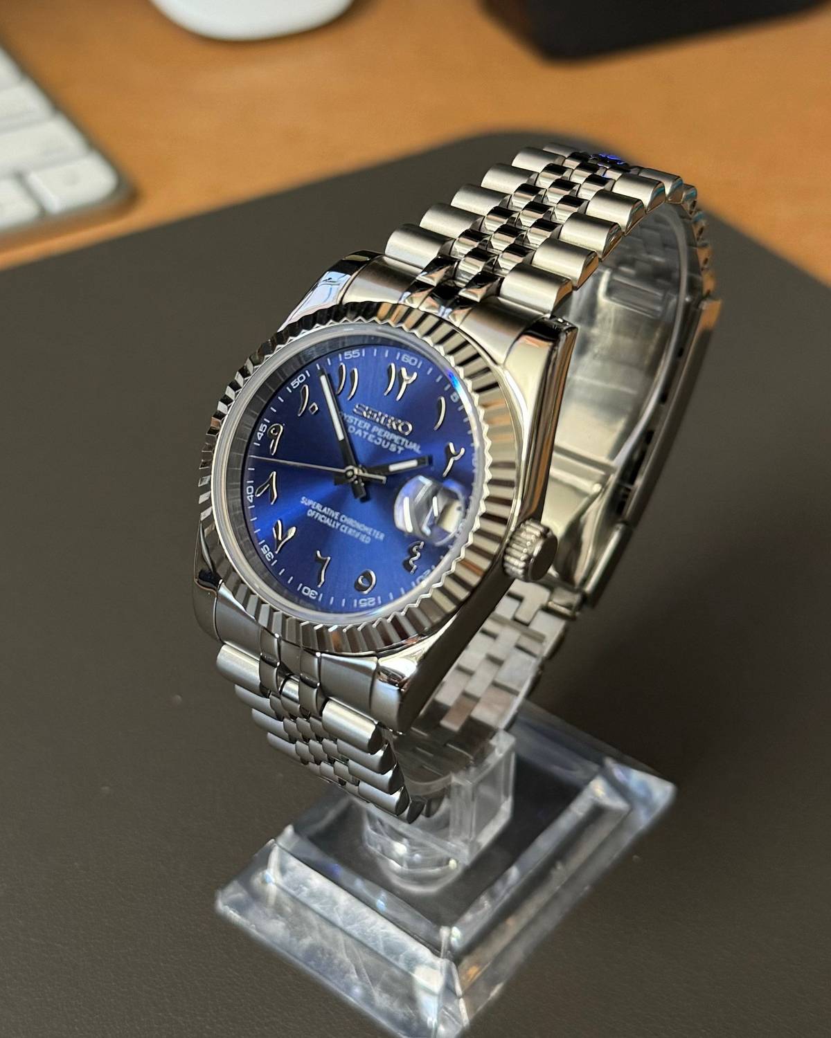 MOD DATEJUST | ARABIC | BLUE SHARK