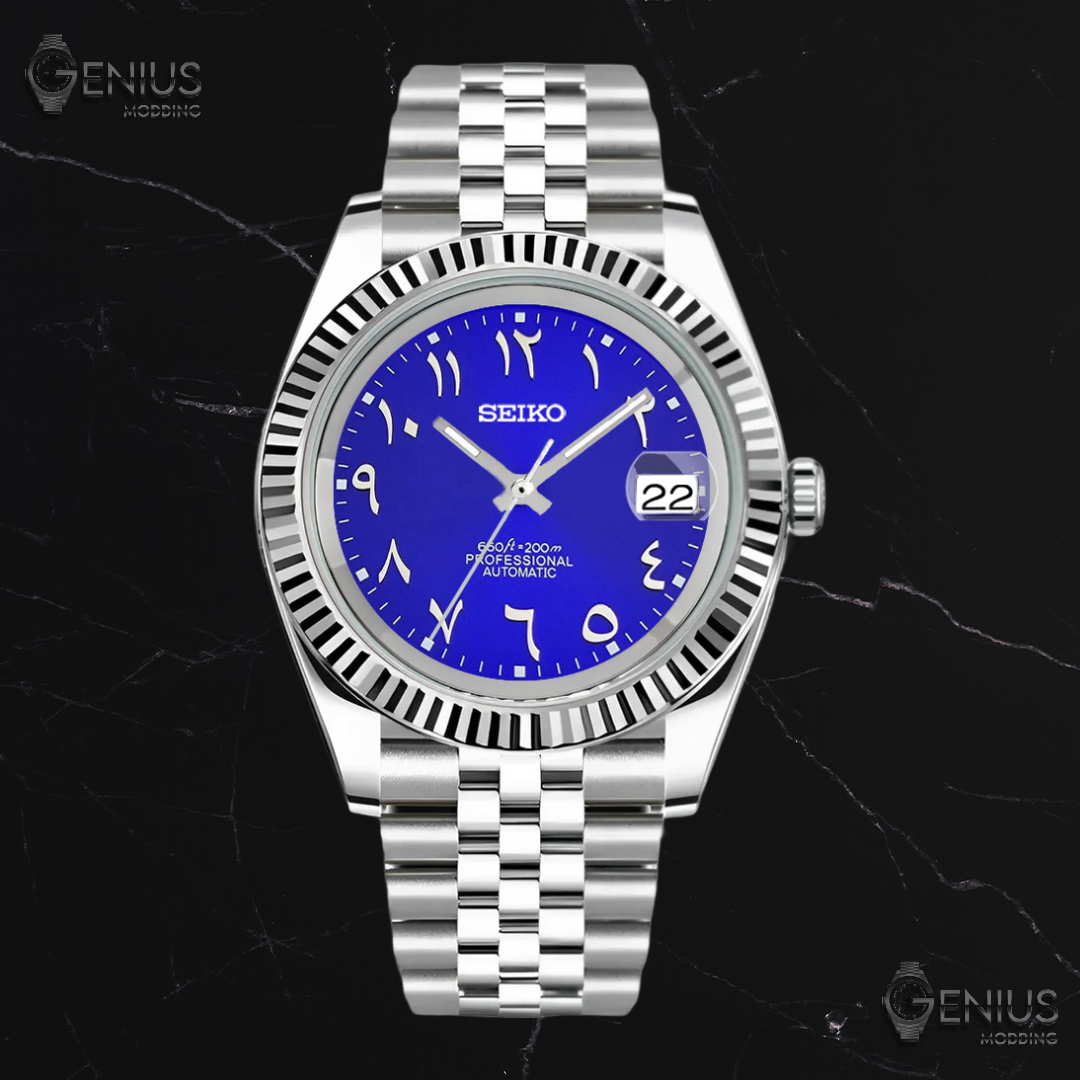MOD DATEJUST | ARABIC | BLUE SHARK