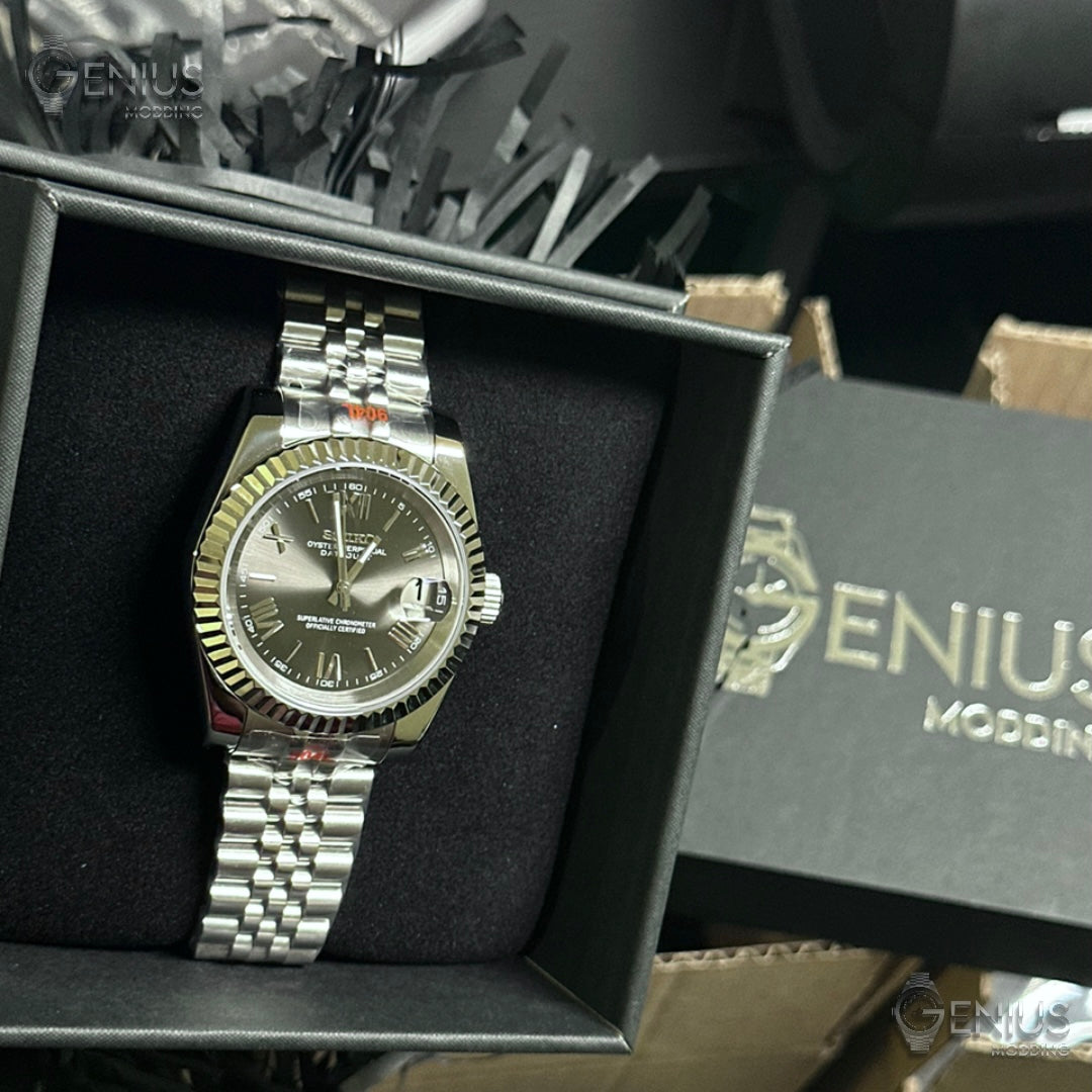 MOD DATEJUST | ROMAN | DARK GREY