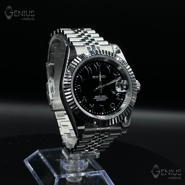 Seiko Mod DateJust Midnight | Mod DateJust Midnight | GENIUS MODDING