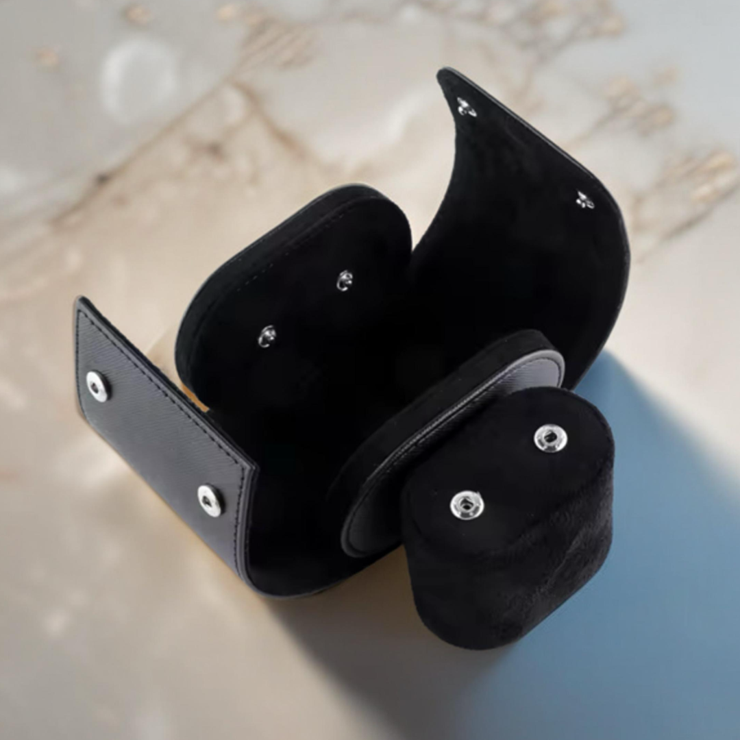 Coffret à montres en cuir noir | Coffret de montre | GENIUS MODDING