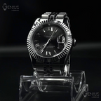 Seiko Mod DateJust Gris Foncé | GENIUS MODDING
