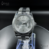 Montre Seiko Mod | Mod DateJust Silver Grey | GENIUS MODDING