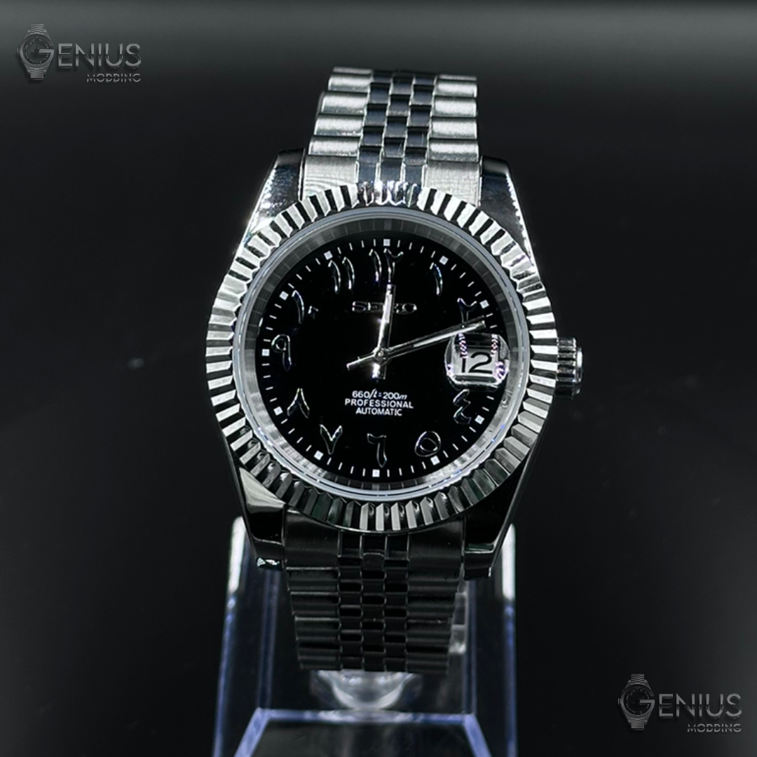 Seiko Mod DateJust Midnight | Mod DateJust Midnight | GENIUS MODDING