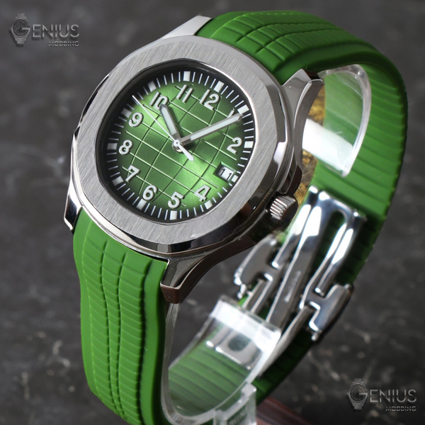 Seiko Mod Aquanaut Vert | Mod Vert Aquanaute | GENIUS MODDING