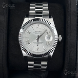 Montre Seiko Mod | Mod DateJust Silver Grey | GENIUS MODDING