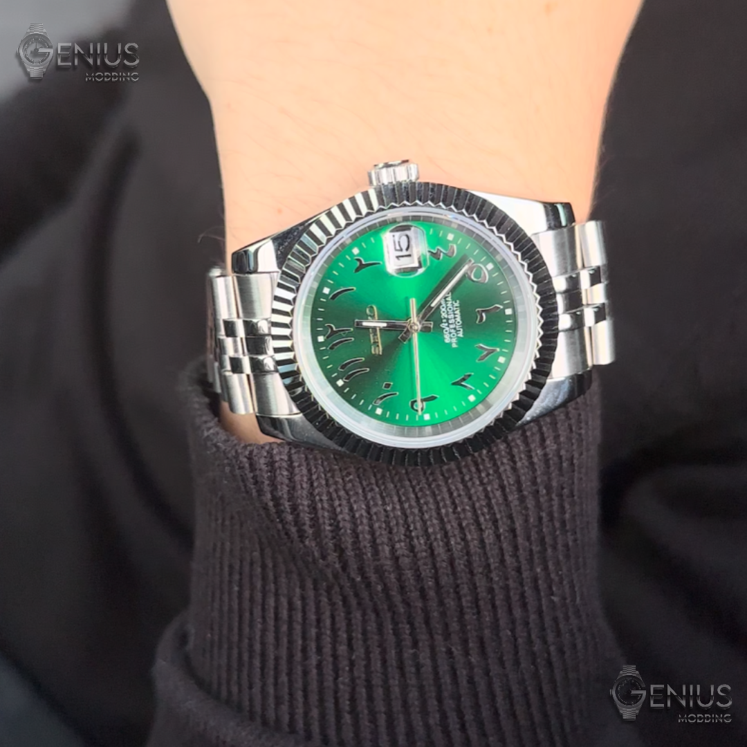 MOD DATEJUST | ARABIC | ÉMERAUDE