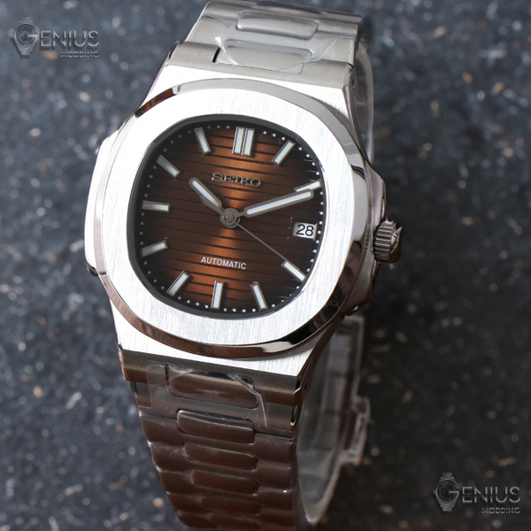 Seiko Mod Nautilus | Montre Mod Nautilus | GENIUS MODDING